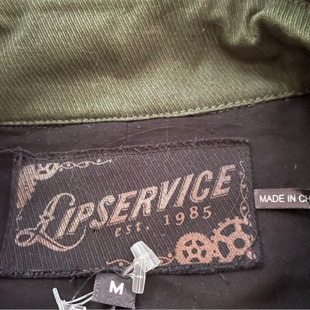 Lip service mallgoth military trench coat - Picture 7 of 11